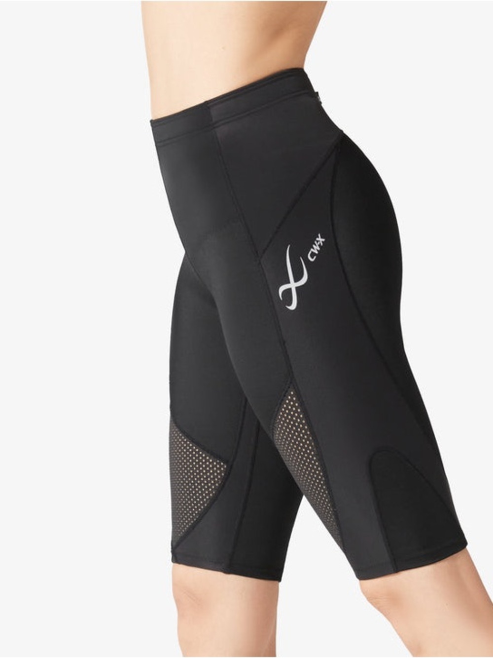 CW-X Stabilyx Ventilator Joint Support Compression Short Womens Size Small Black